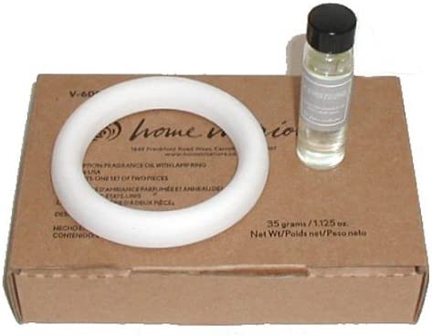 Home Interior - Ceramic Lamp Ring - With Fragrance Oil